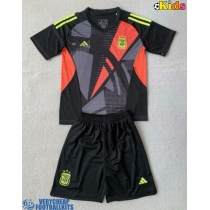 Argentina Goalkeeper Replica Home Minikit Copa America 2024 Short Sleeve (+ pants)